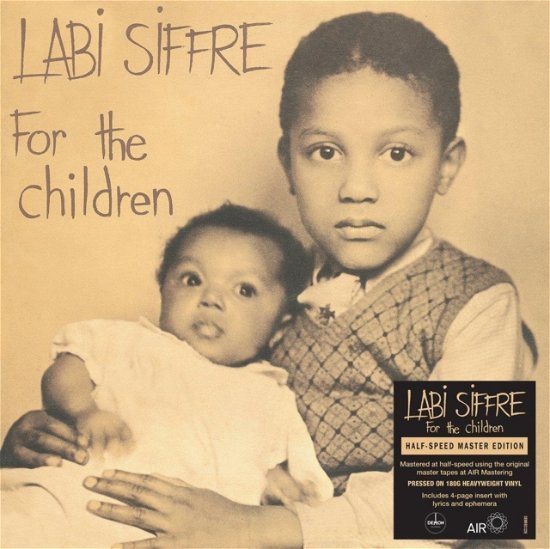 Cover for Labi Siffre · For The Children (LP) [Half-Speed Master edition] (2024)