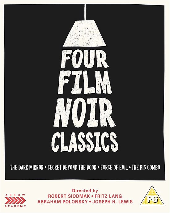 Cover for Four Film Noir Classics BD · Four Film Noir Classics (Blu-ray) (2020)