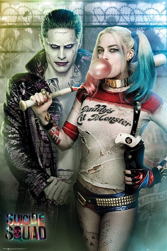 SUICIDE SQUAD - Poster 61X91 - Joker and Harley Qu - Poster - Maxi - Merchandise -  - 5028486360482 - January 10, 2017