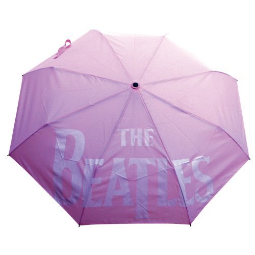 The Beatles Umbrella: Drop T Logo (Retractable) - The Beatles - Merchandise - Apple Corps - Accessories - 5055295317482 - 5. november 2014