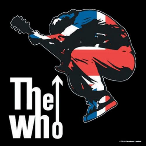 The Who Single Cork Coaster: Townshend Leap - The Who - Merchandise - Unlicensed - 5055295320482 - 24 november 2014