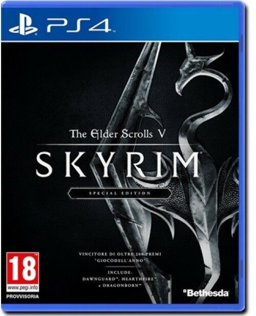 Cover for Playstation 4 · The Elder Scrolls V: Skyrim Special Edition Ben Ps (PS4) [Special edition]