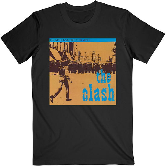 The Clash Unisex T-Shirt: Black Market - Clash - The - Produtos -  - 5056368634482 - 