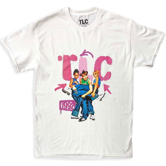 TLC Unisex T-Shirt: Kicking Group - Tlc - Fanituote -  - 5056561093482 - 