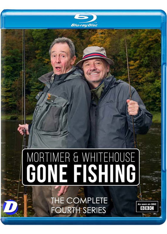 Cover for Mortimer  Whitehouse Fishing S4 BD · Mortimer and Whitehouse Gone Fishing Series 4 (Blu-ray) (2021)