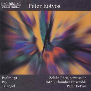 Percussion Music - Eotvos / Racz / Ittzes / Perenyi / Umze Chamber - Musik - BIS - 7318590009482 - 28 juni 2000