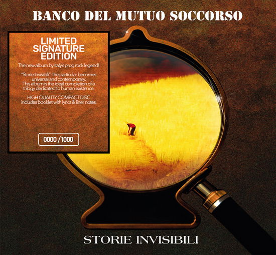 Cover for Banco Del Mutuo Soccorso · Storie Invisbli (CD) [Italian edition] (2025)