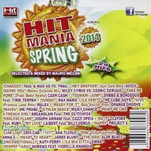 Cover for Aa. Vv. · Aa. Vv. - Hit Mania Spring 2014 (CD) (2015)