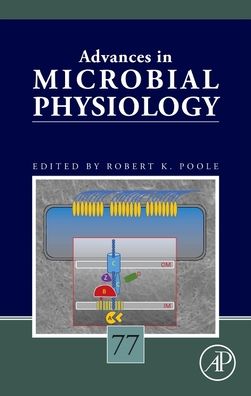 Cover for Advances in Microbial Physiology Volume 77 - Advances in Microbial Physiology (Hardcover Book) (2020)