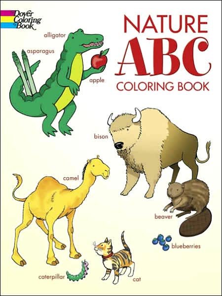 Cover for Cathy Beylon · Nature ABC Coloring Book - Dover Coloring Books (Taschenbuch) (2005)