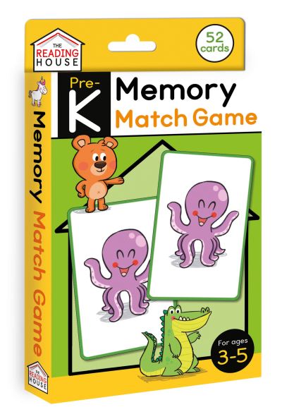 Cover for Marla Conn · Memory Match Game : Memory Flash Cards for Preschool, Ages 3-5, Memory Building, Listening and Concentration Skills, Letter Recognition, and Learning to Read and Write (Cards) (2022)