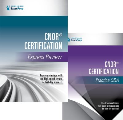 Cover for Springer Publishing Company · Cnor (r) Certification Express Review and Q&amp;A Set (Book) (2022)