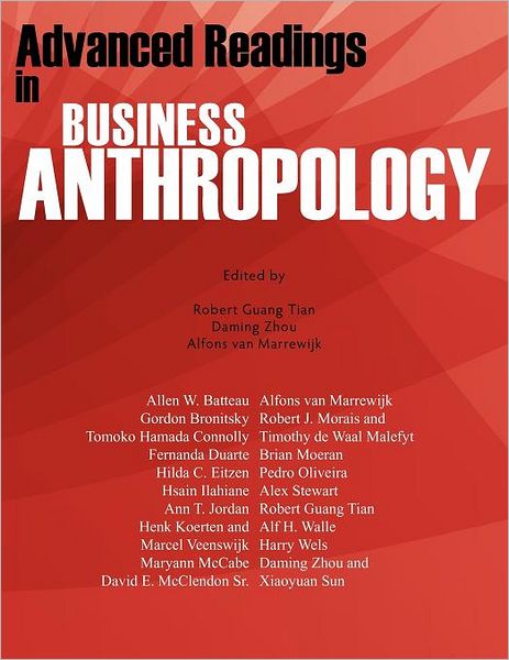 Cover for Robert Guang Tian · Advanced Readings in Business Anthropology (Paperback Book) (2011)