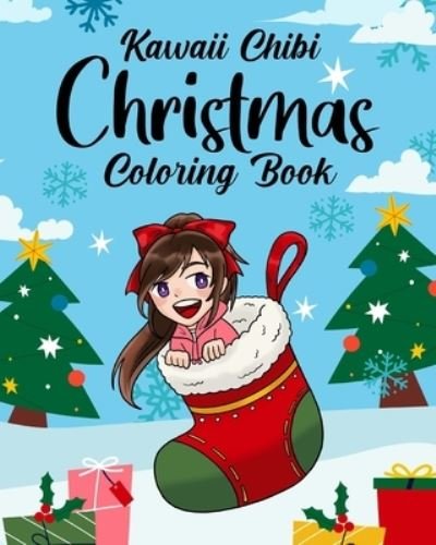 Cover for Paperland · Kawaii Chibi Christmas Coloring Book (Taschenbuch) (2024)