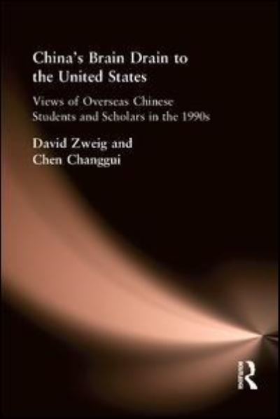 Cover for David Zweig · China's Brain Drain to the United States (Hardcover Book) (2017)