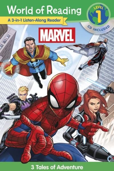 Cover for Marvel Press Book Gr · World of Reading Marvel 3in1 Listenalong (Paperback Book) (2017)