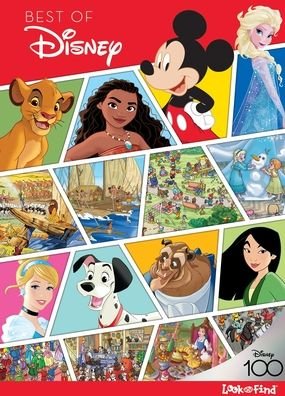 Cover for Pi Kids · Disney: Best of Disney Look and Find (Hardcover Book) (2023)