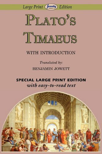 Timaeus - Plato - Books - Serenity Publishers, LLC - 9781604508482 - December 13, 2010