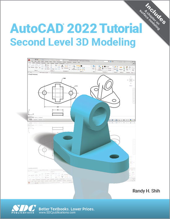 Cover for Randy H. Shih · AutoCAD 2022 Tutorial Second Level 3D Modeling (Taschenbuch) (2021)