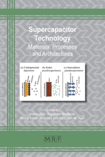 Supercapacitor Technology - Inamuddin - Livres - Materials Research Forum LLC - 9781644900482 - 25 novembre 2019