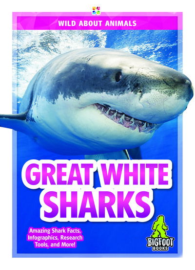 Cover for Martha London · Great White Sharks - Wild About Animals (Paperback Book) (2019)