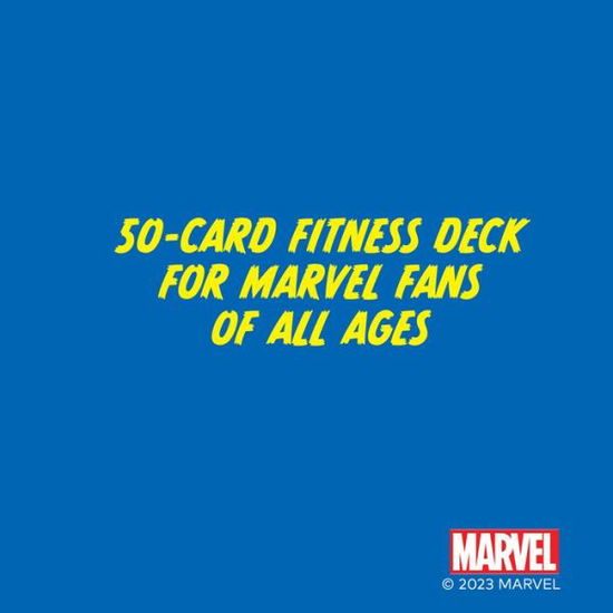 Marvel Fitness Deck: Be the Hero of Your Exercise Adventure - Marvel Entertainment - Boeken - Chronicle Books - 9781797217482 - 12 september 2024