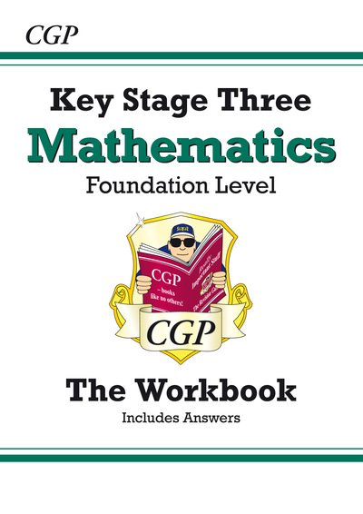 Cover for CGP Books · New KS3 Maths Workbook – Foundation (includes answers) - CGP KS3 Workbooks (Pocketbok) (2023)