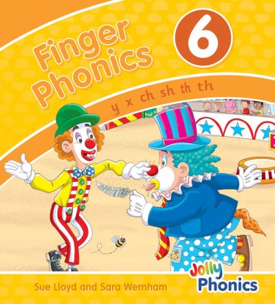 Cover for Sara Wernham · Finger Phonics Book 6: in Precursive Letters (British English edition) - Finger Phonics set of books 1–7 (Kartonbuch) (2021)