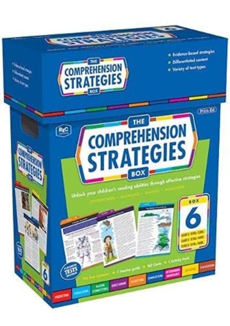 Cover for RIC Publications · The Comprehension Strategies Box 6: Unlock your children’s reading abilities through effective strategies. - The Comprehension Strategies Box (Buch) (2021)