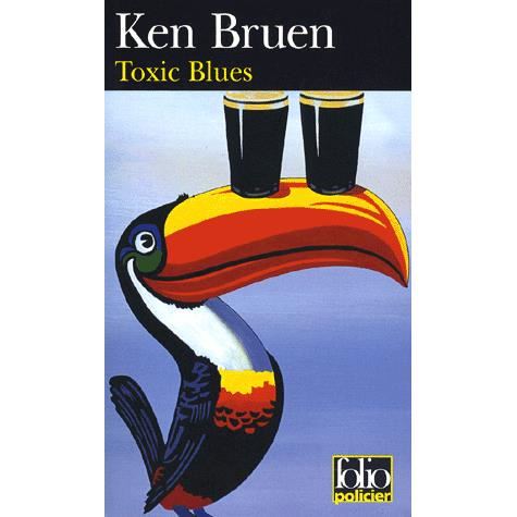 Cover for Ken Bruen · Toxic Blues (Folio Policier) (French Edition) (Paperback Book) [French edition] (2007)