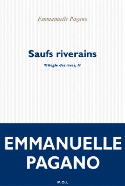 Cover for Emmanuelle Pagano · Saufs riverains (MERCH) (2017)