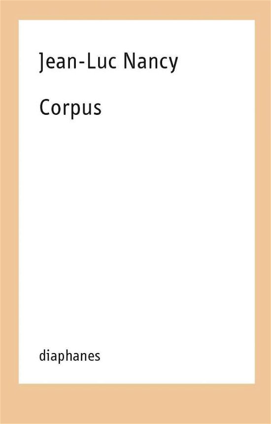 Cover for Nancy · Corpus (Book)