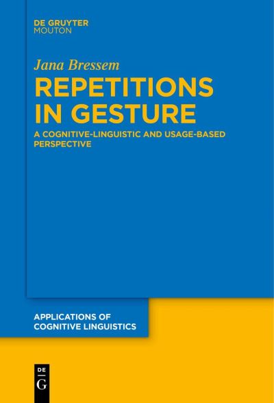Cover for Jana Bressem · Repetitions in Gesture (Book) (2023)