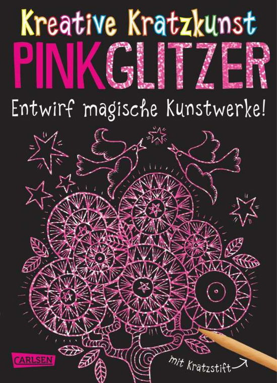 Cover for Poitier · Pink Glitzer,m.Kratzstift (Book)