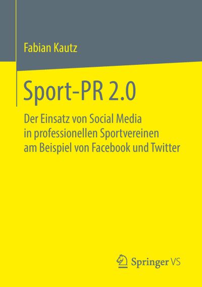 Cover for Kautz · Sport-PR 2.0 (Book) (2018)