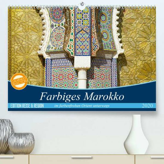 Cover for Wechsler · Farbiges Marokko (Premium-Kale (Book)