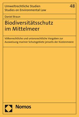 Cover for Braun · Biodiversitätsschutz im Mittelmee (Bog) (2022)