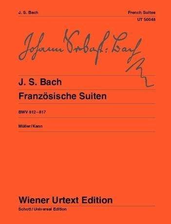 Französische Suiten,BWV 812-817,Kl - Johann Sebasti Bach - Books - SCHOTT & CO - 9783850550482 - April 20, 1983