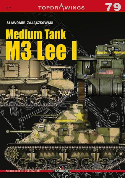 Cover for Slawomir Zajaczkowski · Medium Tank M3 Lee I - Top Drawings (Paperback Book) (2019)