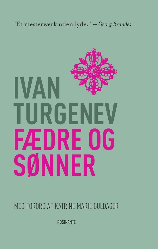 Cover for Ivan Turgenev · Rosinantes Klassikerserie: Fædre og sønner (Sewn Spine Book) [2th edição] (2023)