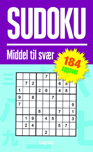 Mini opgavebøger: Sudoku - Middel til svær -  - Bücher - Legind - 9788775373482 - 28. Februar 2023