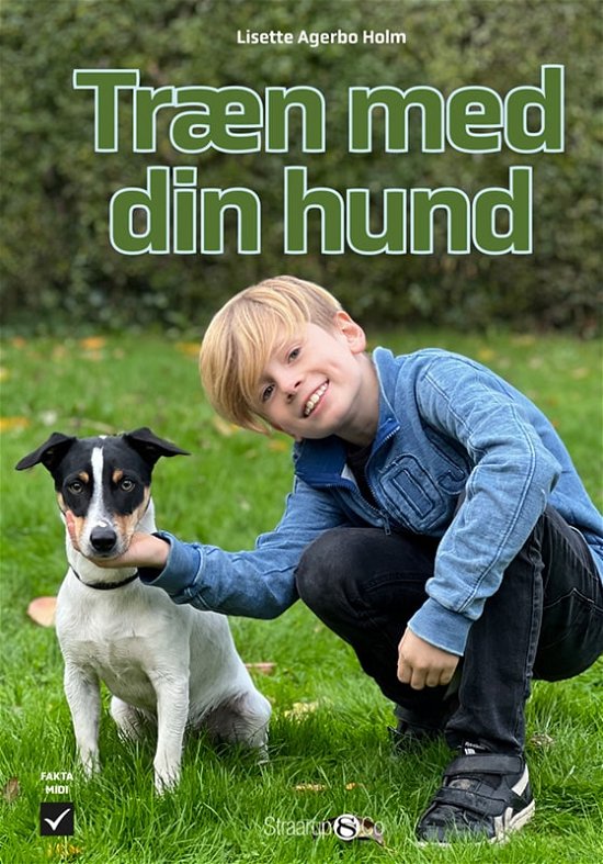 Cover for Lisette Agerbo Holm · Midi: Træn med din hund (Hardcover Book) [1st edition] (2023)