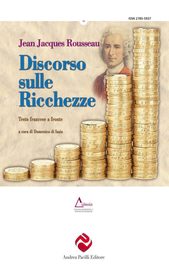 Cover for Jean-Jacques Rousseau · Discorso Sulle Ricchezze. Testo Francese A Fronte. Ediz. Critica (Book)