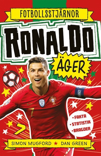 Fotbollsstjärnor: Ronaldo äger - Simon Mugford - Książki - Tukan förlag - 9789179855482 - 24 listopada 2020