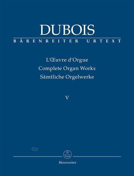 Cover for Dubois · Dubois:seine Letzten Orgelwerke, Partit (Book)