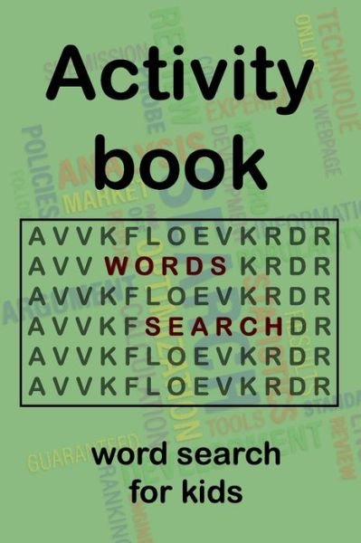 Cover for Oulba · Word Search Activity Book for Kids (Pocketbok) (2020)