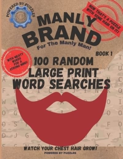 Cover for Powered Puzzles · Manly Brand Puzzles (Paperback Book) (2021)