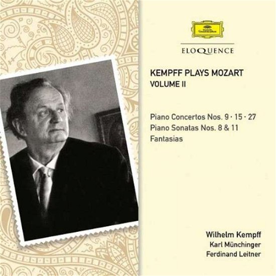 Cover for Wilhelm Kempff · Kampff Plays Mozart 2 (CD) (2013)