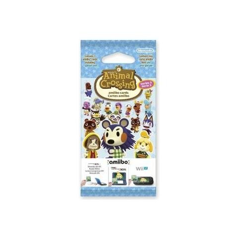 Animal Crossing Happy Home Designer Amiibo 3 Card Pack Series 3 3DS - Animal Crossing Happy Home Designer Amiibo 3 Card Pack Series 3 3DS - Game - Nintendo - 0045496353483 - 