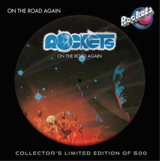 Cover for Rockets · On The Road Again (LP) [Picture Disc edition] (2022)